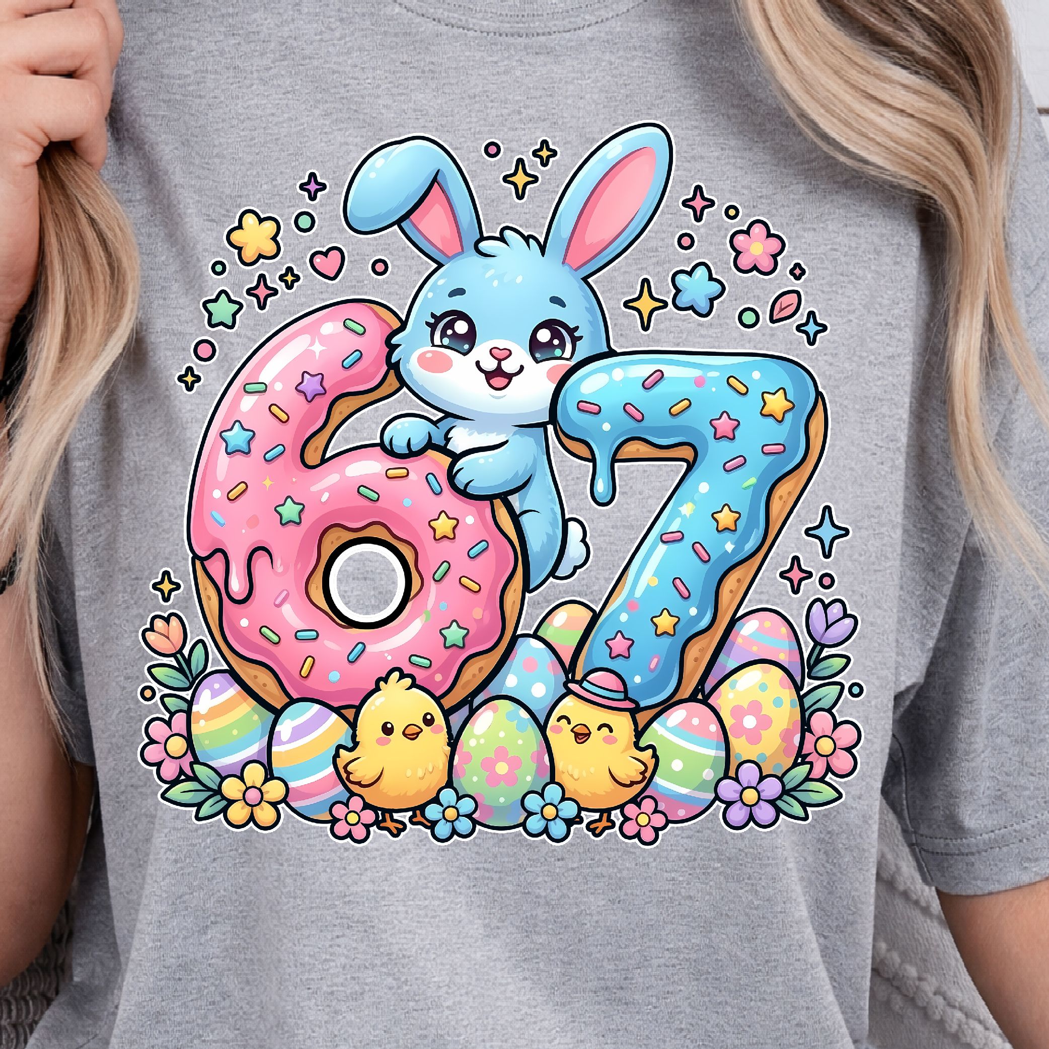 67 Donut T-Shirt, Funny Donut Lover Shirt, Sweet Treat Tee
