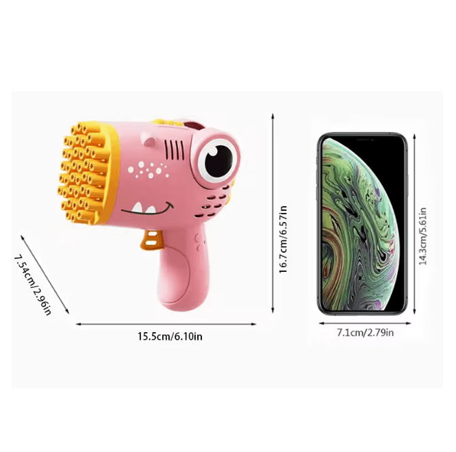 Dinosaur Bubble Blaster Machine