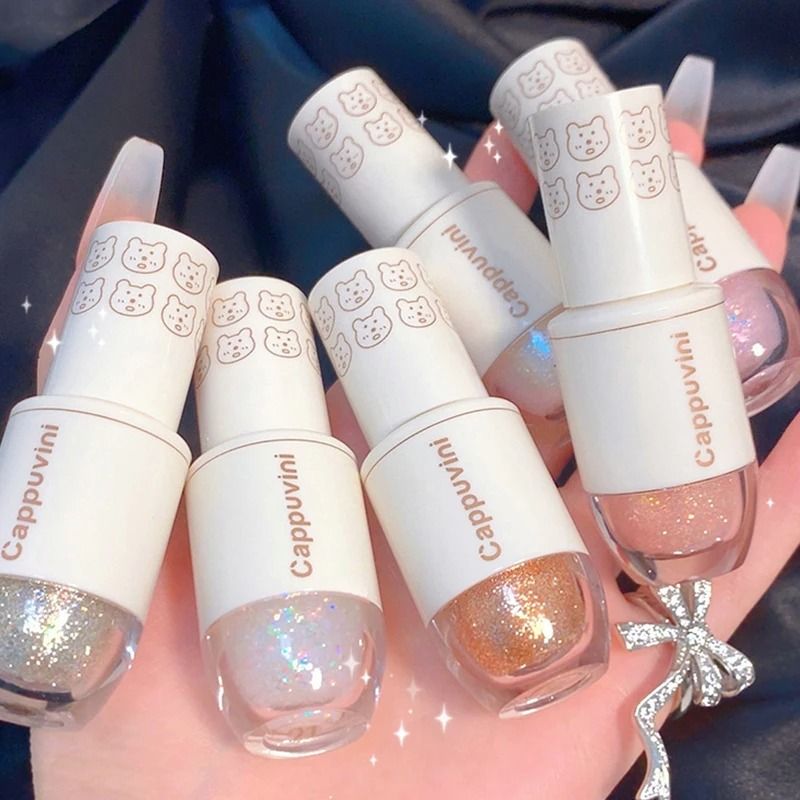 Cappuvini Star Dots Liquid Eyeshadow Pearlescent Glitter Shine