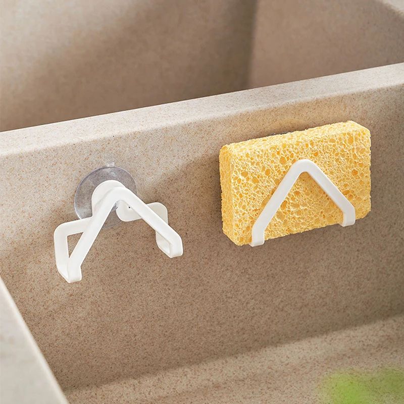 Suction Cup Sink Organizer Sponge Holder Rack