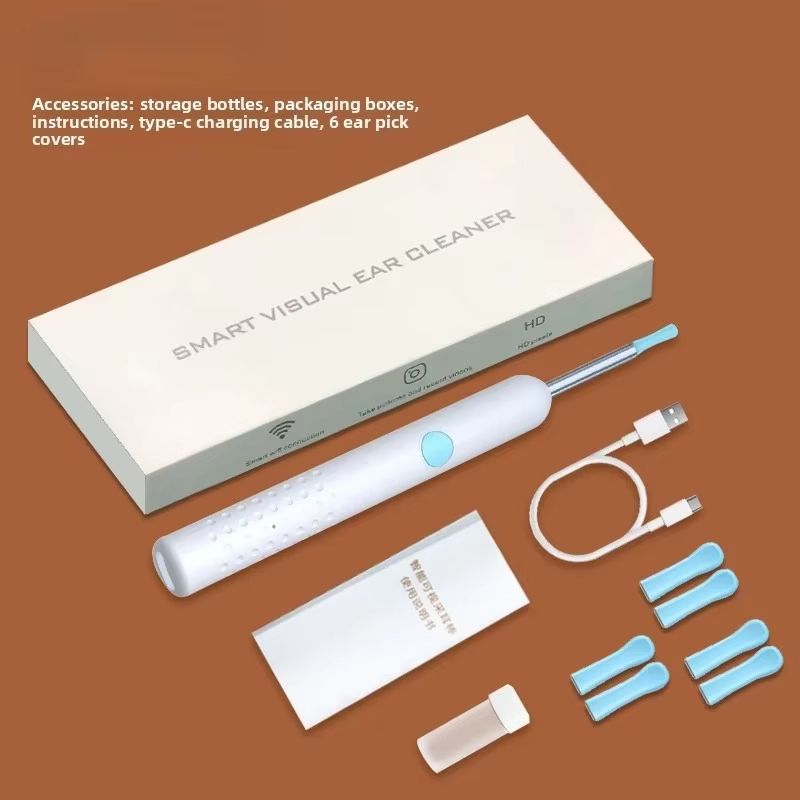 Smart Visual Ear Sticks Otoscope – Mini Camera Ear Wax Removal & Health Care Tool