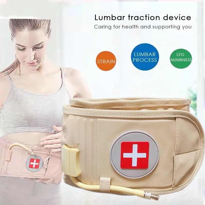 Medical-Grade Inflatable Lumbar Traction Belt