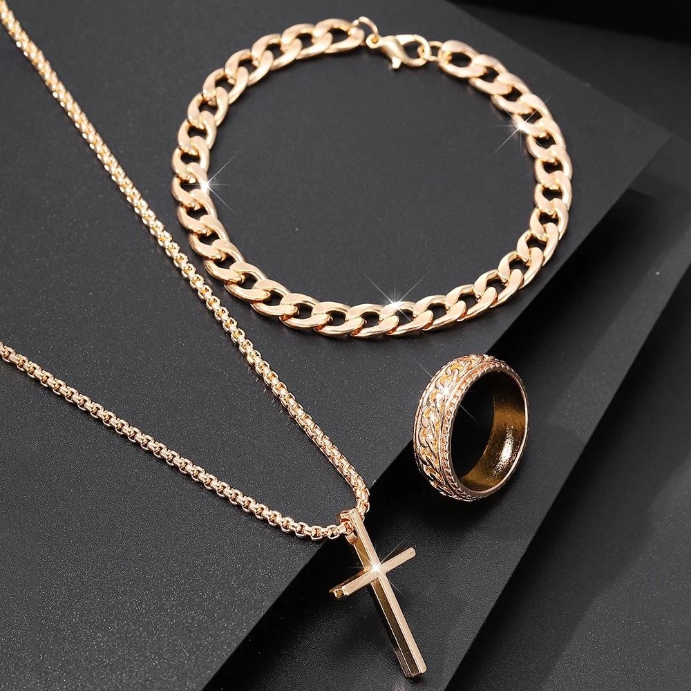 Stylish Mens Jewelry Set
