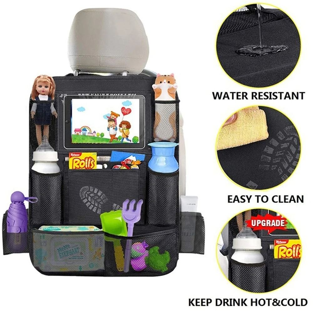Universal Backseat Travel Organizer & Tablet Holder