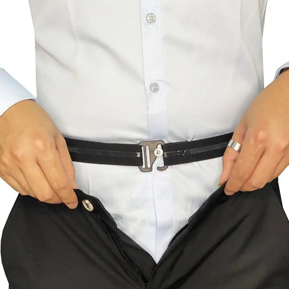 Adjustable Shirt Stay Belt for Men