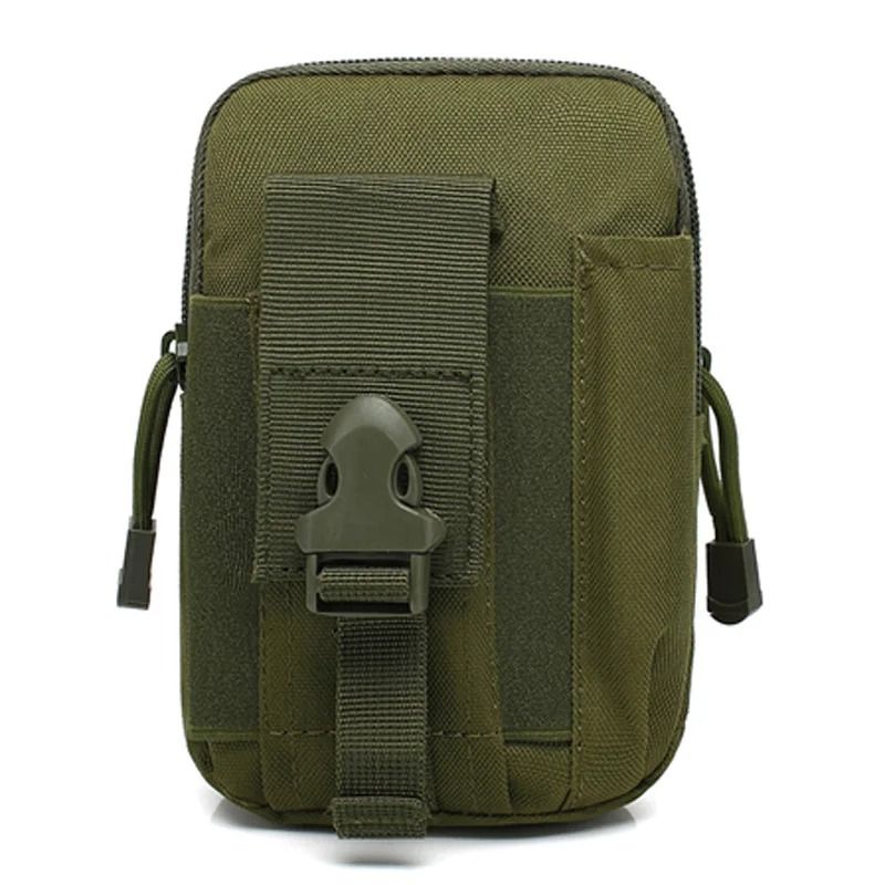 Waterproof Nylon Mobile Phone Waist Bag With Molle Attachment