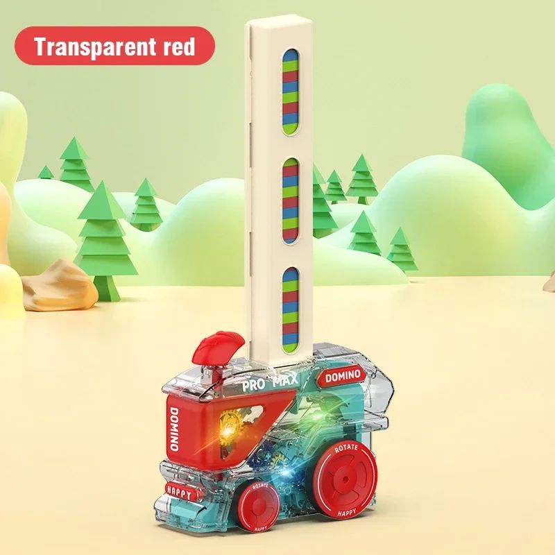 Automatic Domino Train Building Toy