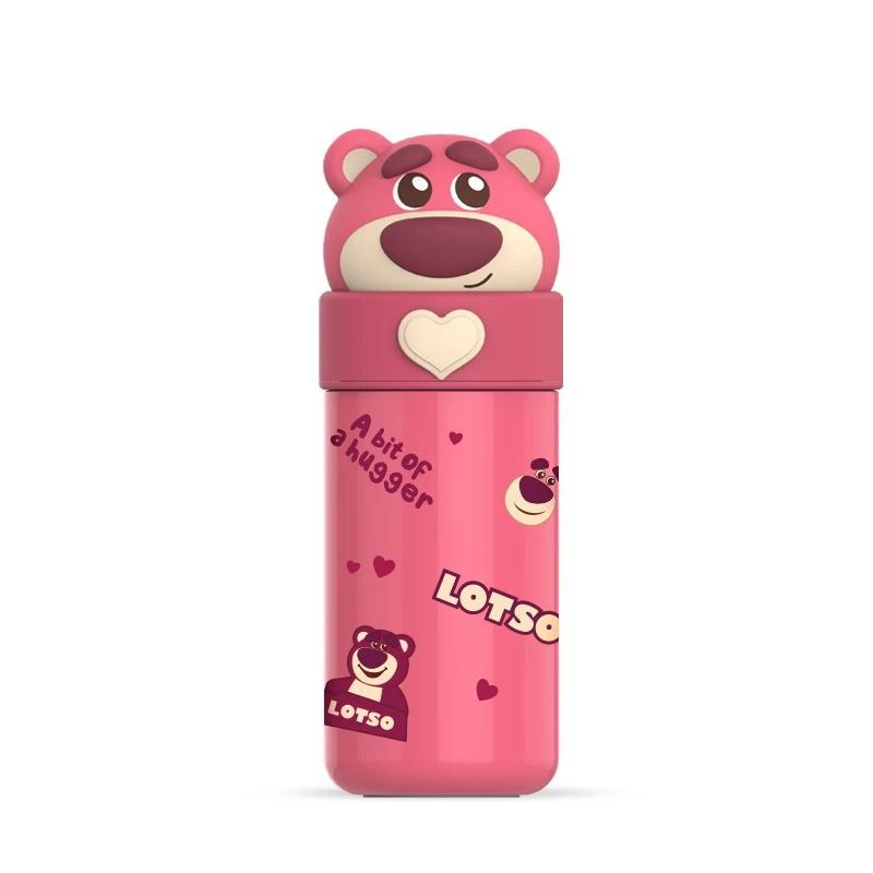 Cartoon Design Heart Handle Thermos