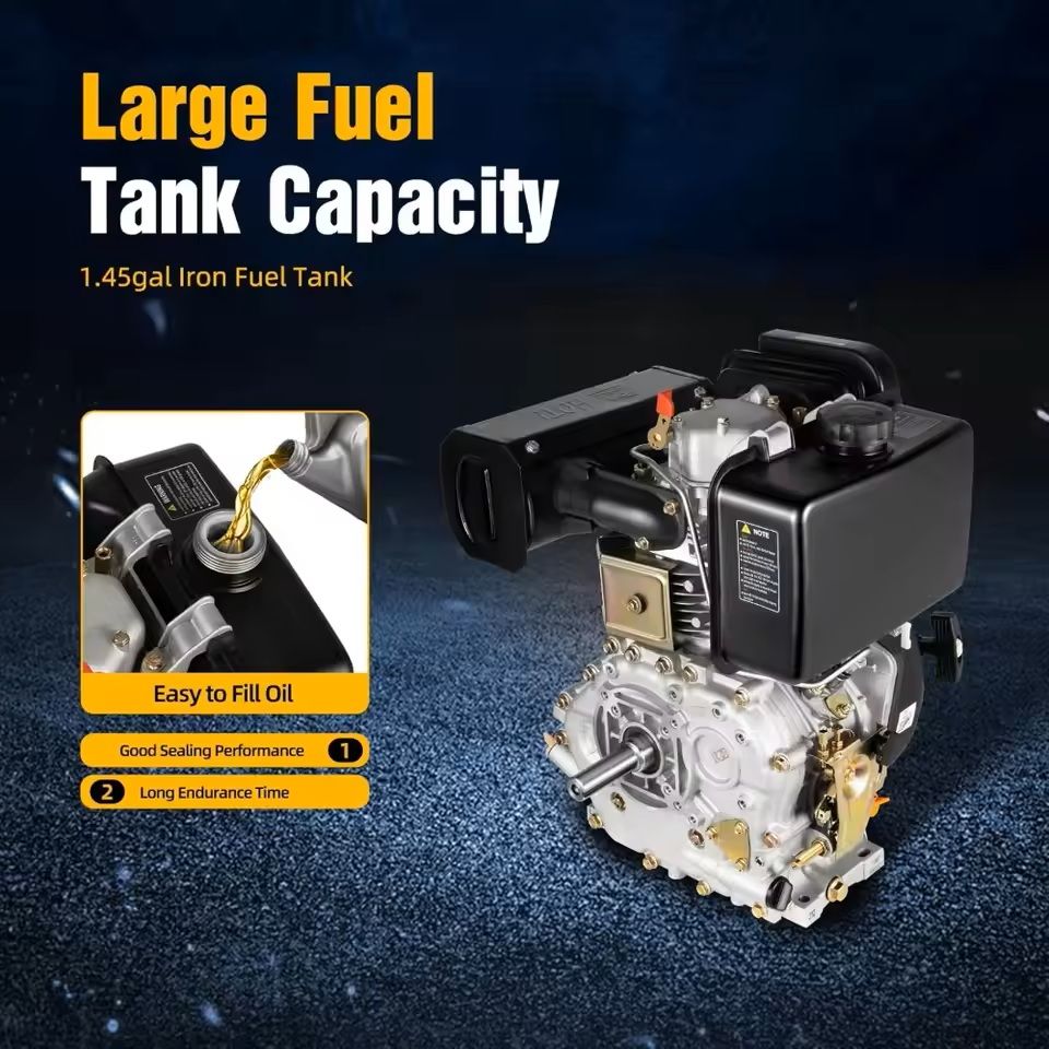10HP Diesel Engine with Manual Start and Air Cooling
