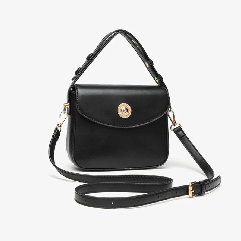 Retro High-End Magnetic Flap Small Square Handbag