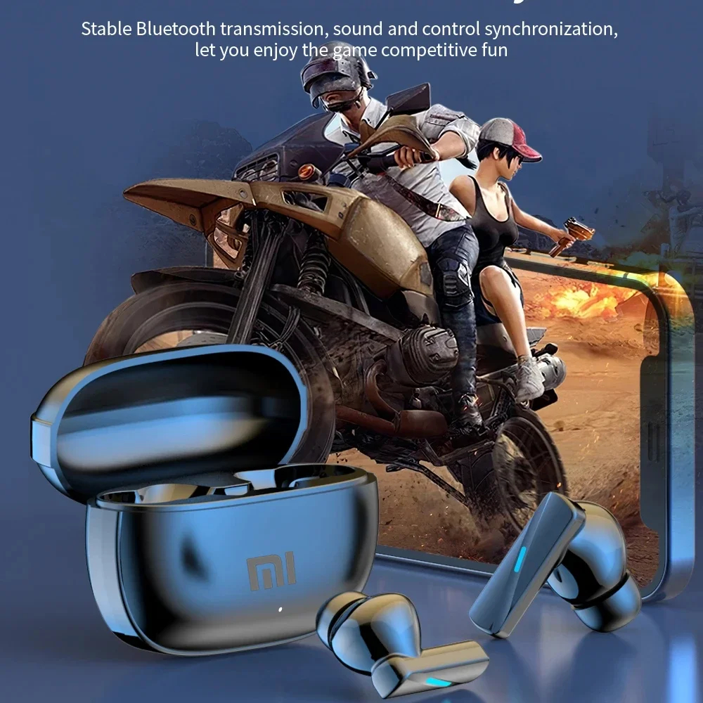 Wireless Bluetooth Earbuds, Xiaomi Air 7 HiFi Sound with Mic, 30H Playtime, Touch Control, Low Latency Mode for Gaming