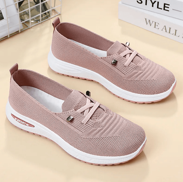 Womens Casual Mesh Sneakers Breathable Chunky Sole Walking Shoes