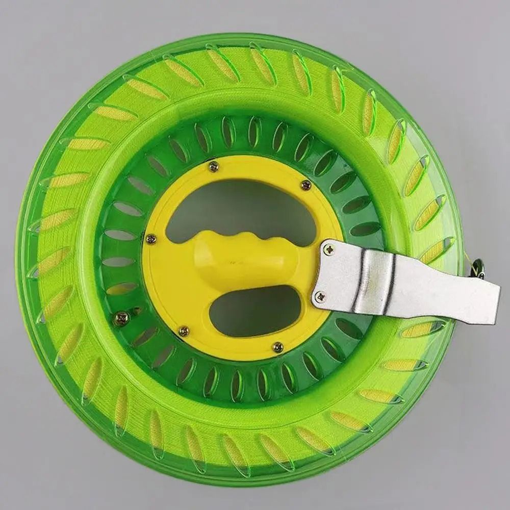 Fire Wheel Kite Reel Winder with Grip Handle 150 to 500M Line