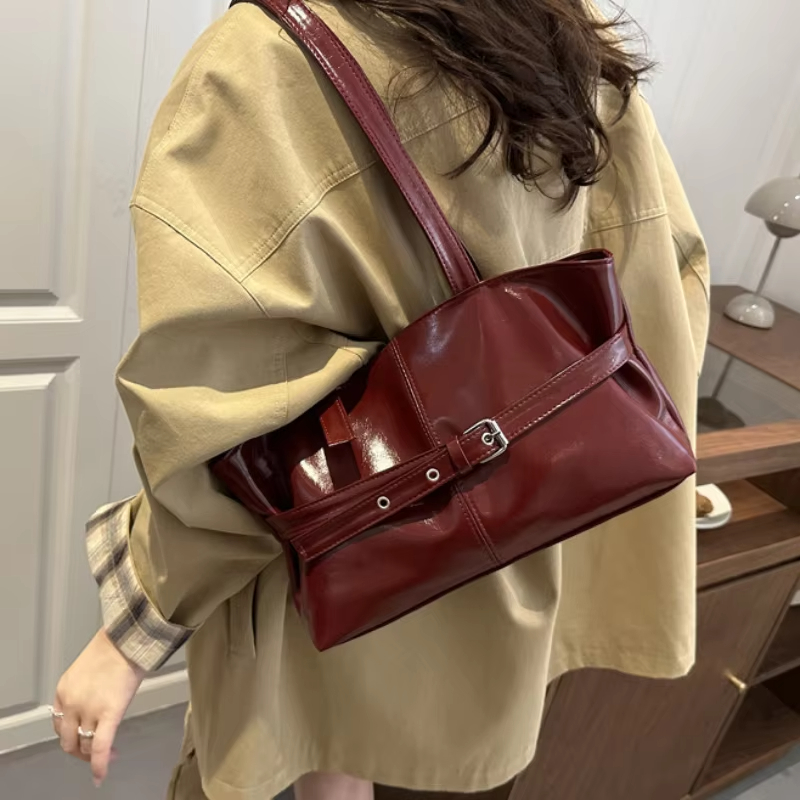 Ethnic Canvas Tote Bag Medium Size Stylish Everyday Shoulder Handbag for Women