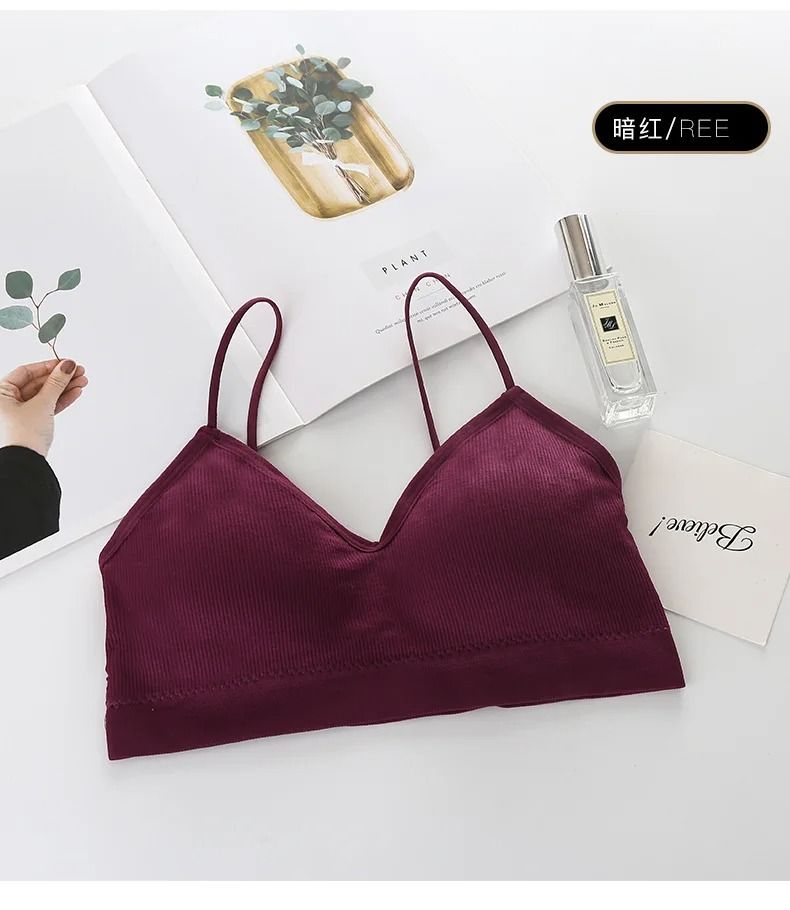 Women Sports Bras Fast Dry Elastic Padded Gym Running Fitness Yoga Breathable Tops