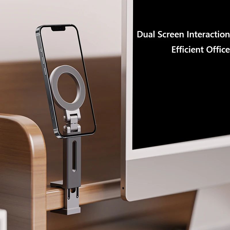 Magnetic Airplane Phone Holder with Flexible Rotation
