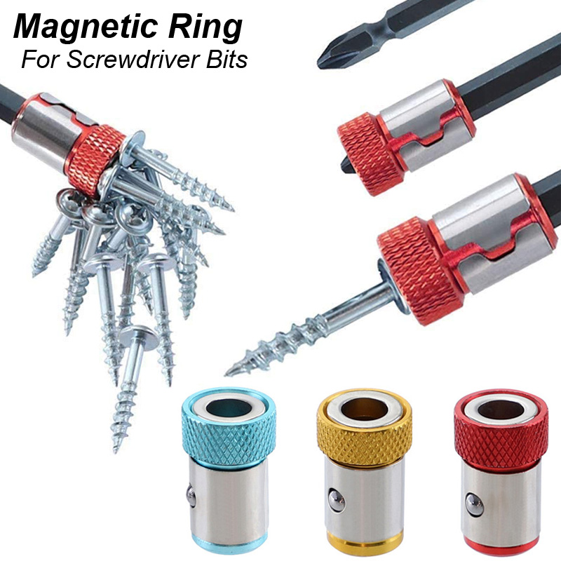 Magnetic Screwdriver Bit Holder Magnetic Bit Holder Ring for Secure Screw Driving