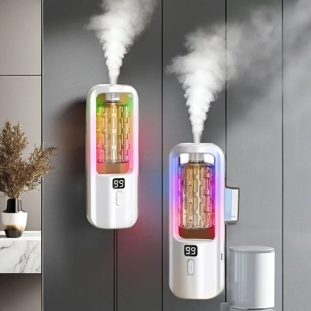 Wall Mounted Aroma Diffuser with 50ml Capacity and Timer Setting