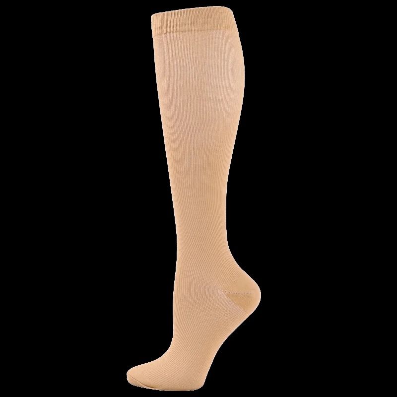 Medical Calf Compression Stockings Knee High Open Toe Pressure Socks