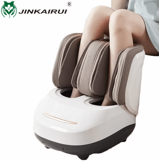 Electric Calf and Foot Shiatsu Massager with Air Compression Deep Kneading Relief