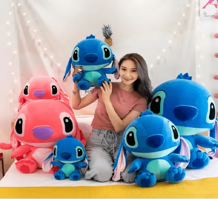 CuddleStitch Giant Plush Toy Couple Set