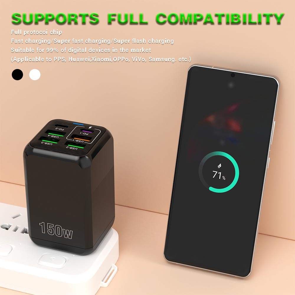 USB Charger Wall Adapter Quick Charge PD Fast Charging Power Adapter