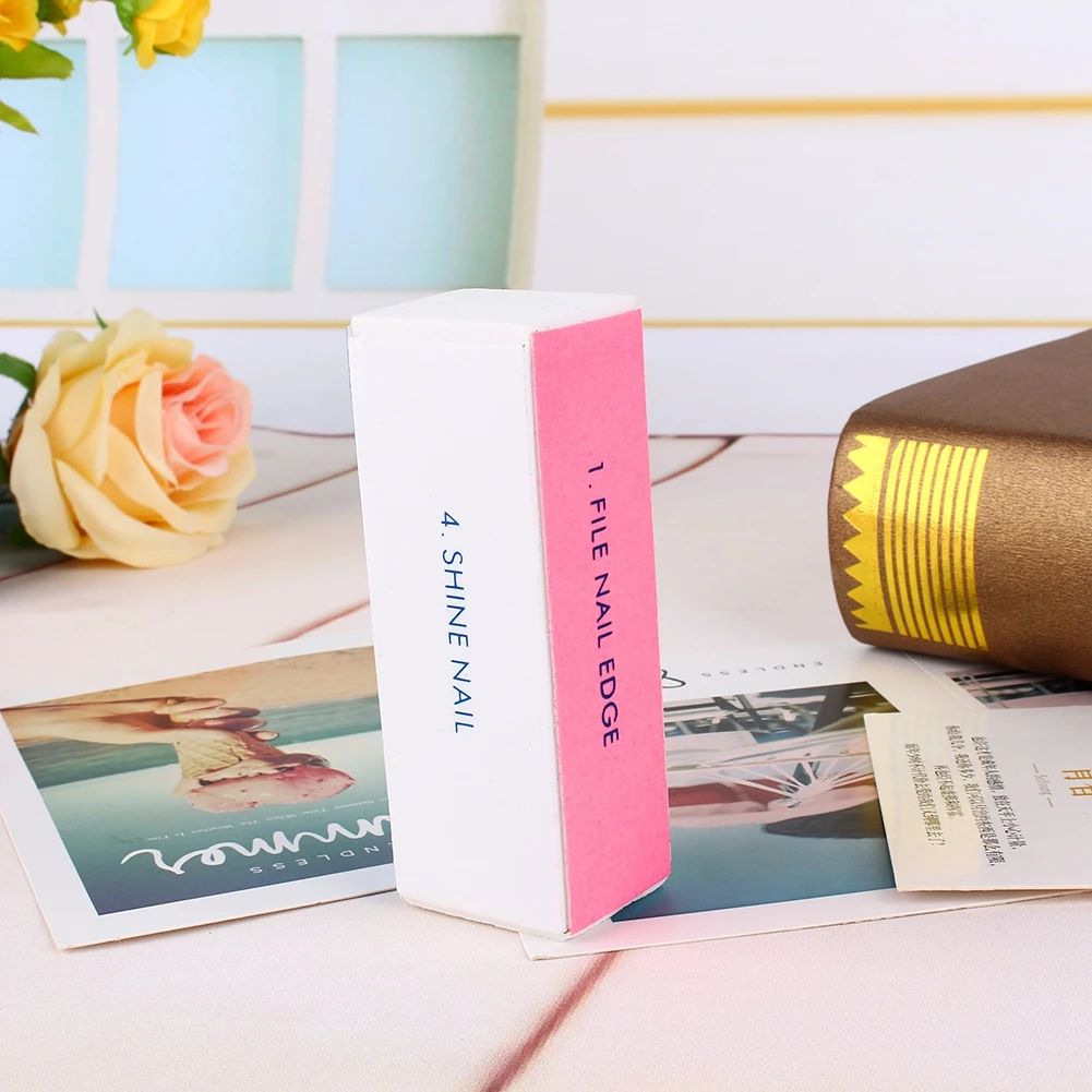 4 Way Nail Buffer Block Professional Nail Polishing and Shine Buffer