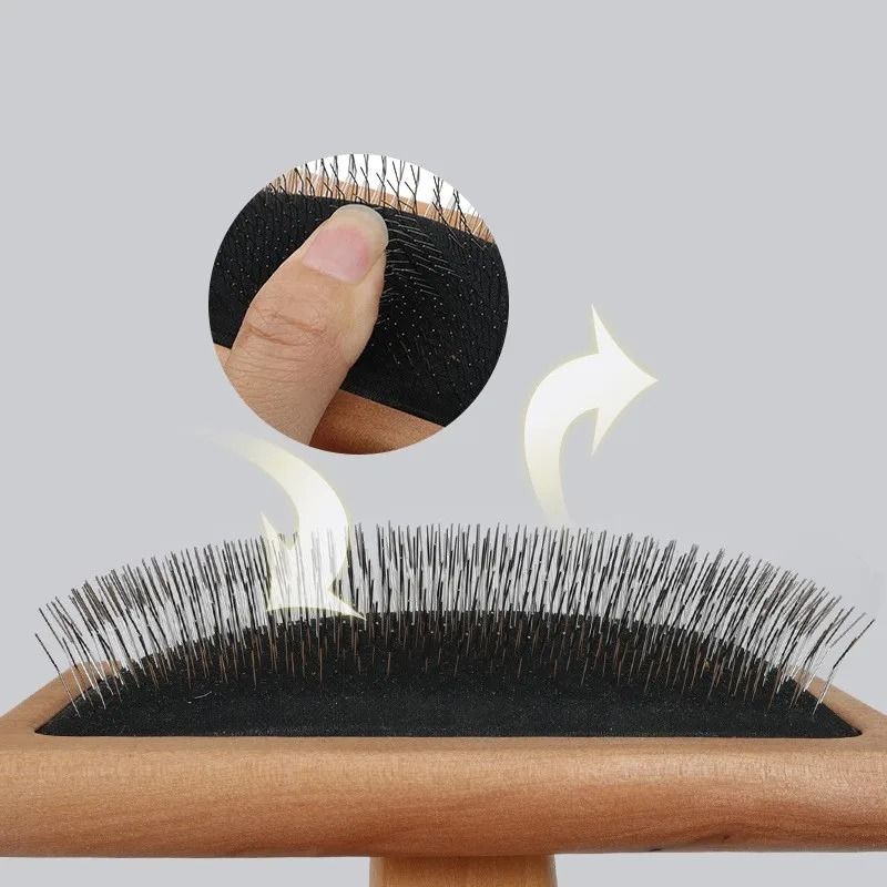 Pet Hair Remover Brush Dog Grooming Comb and Cat Massage Brush