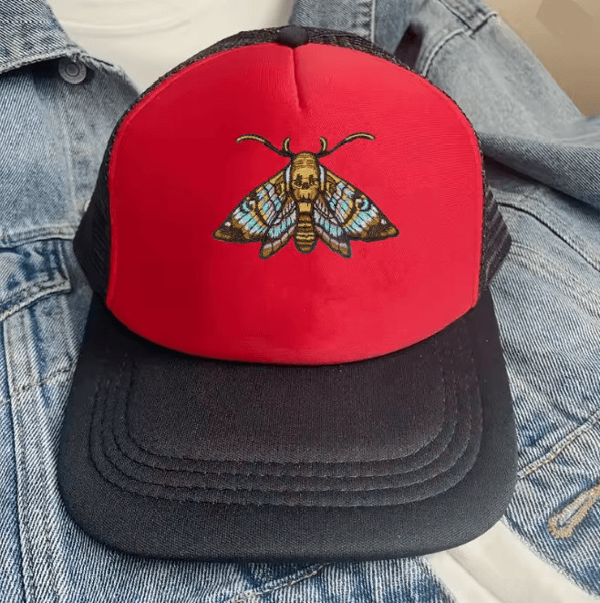 MothCraft Embroidered Iron-On Patch