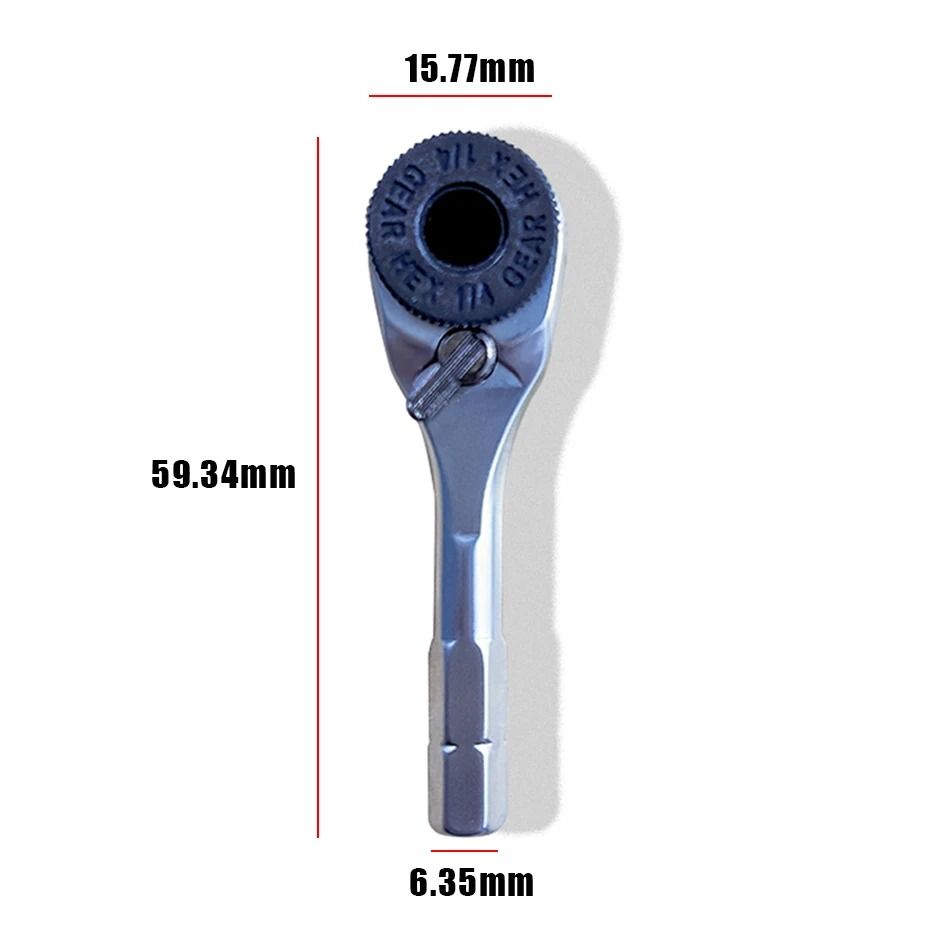Compact Ratchet Screwdriver Wrench Set