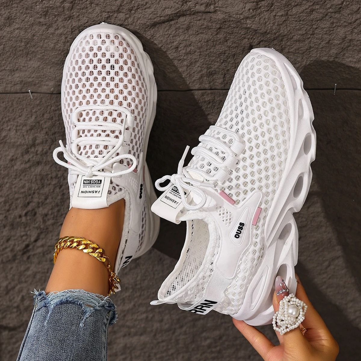 Women Summer Soft Sole Breathable Casual Shoes