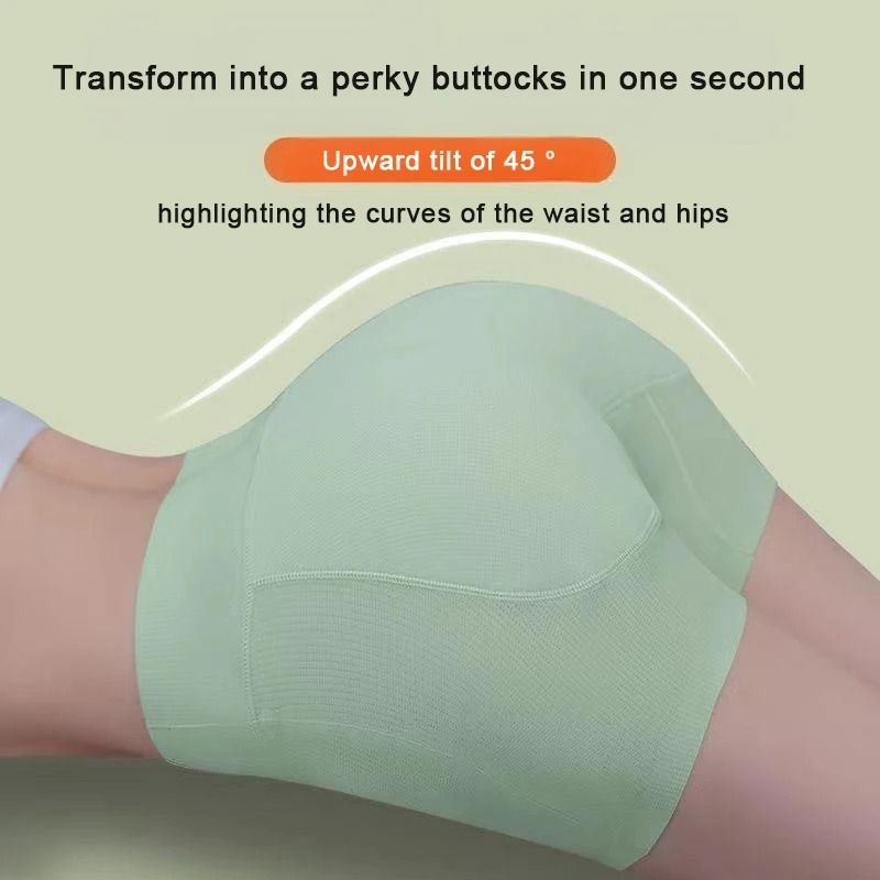Natural Latex Hip Lifting Pants with Padded Butt Enhancer