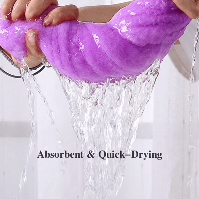 LuxeSoft Coral Velvet Bath Towel Set – Super Absorbent Quick-Dry 2-Piece Collection