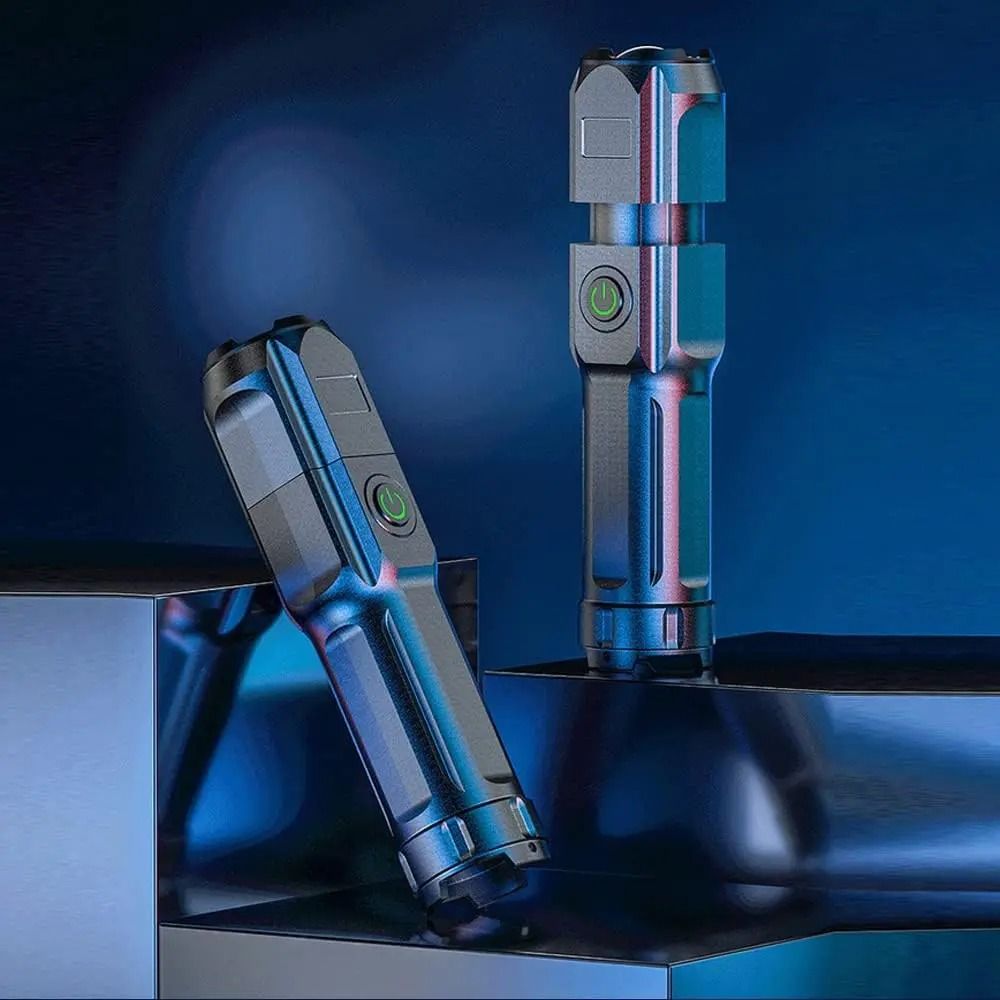 Powerful Rechargeable Tactical LED Flashlight
