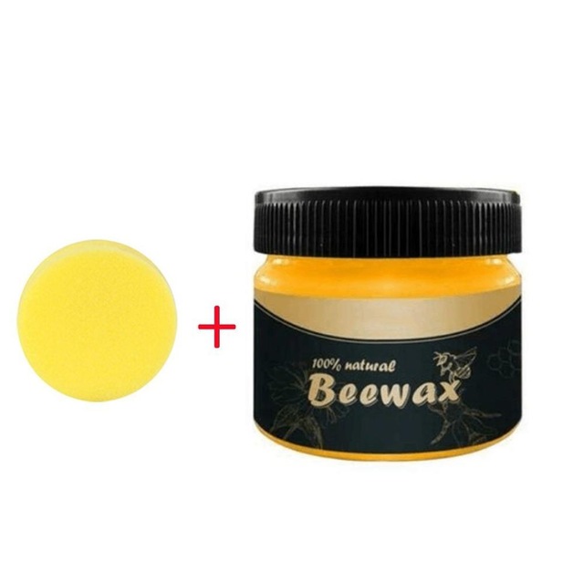 Furniture Polishing Bees wax, Natural Wood Seasoning Beeswax, Waterproof Wood Wax Polish, Wooden Floor Care Bee Wax