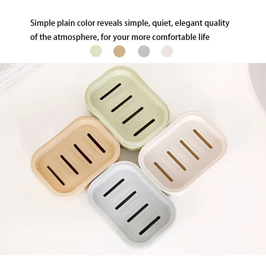 Double Layer Soap Dish with Lid