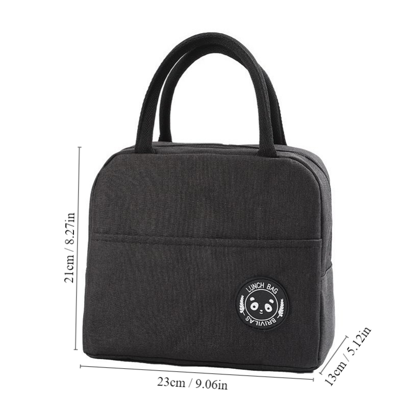 Bento Pack Insulated Lunch Bag, Rice Bag Meal Pack with Ice Pack