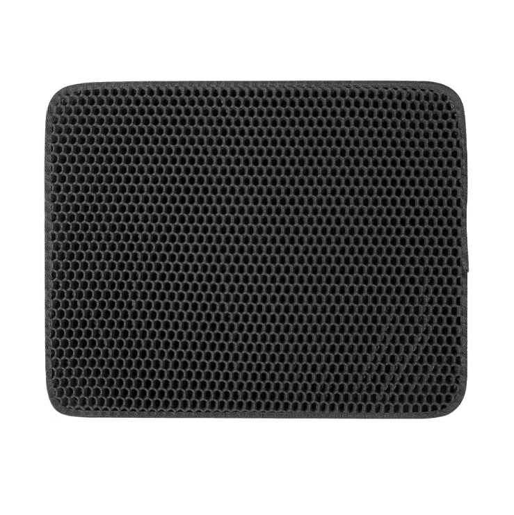 CleanPaw Double Layer Cat Litter Mat with Waterproof Honeycomb Design
