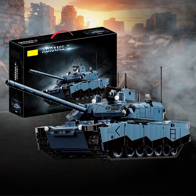 T-14 Main Battle Tank Building Blocks Set Military Model Toy