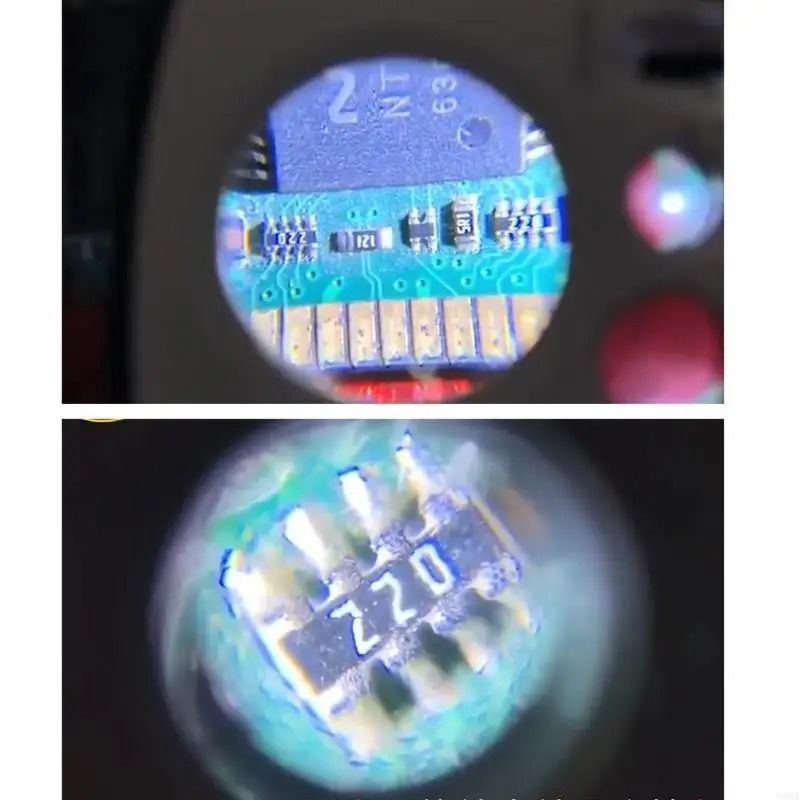 Portable Jewelry Loupe Magnifier with LED Light 30X 60X 90X Mini Viewer