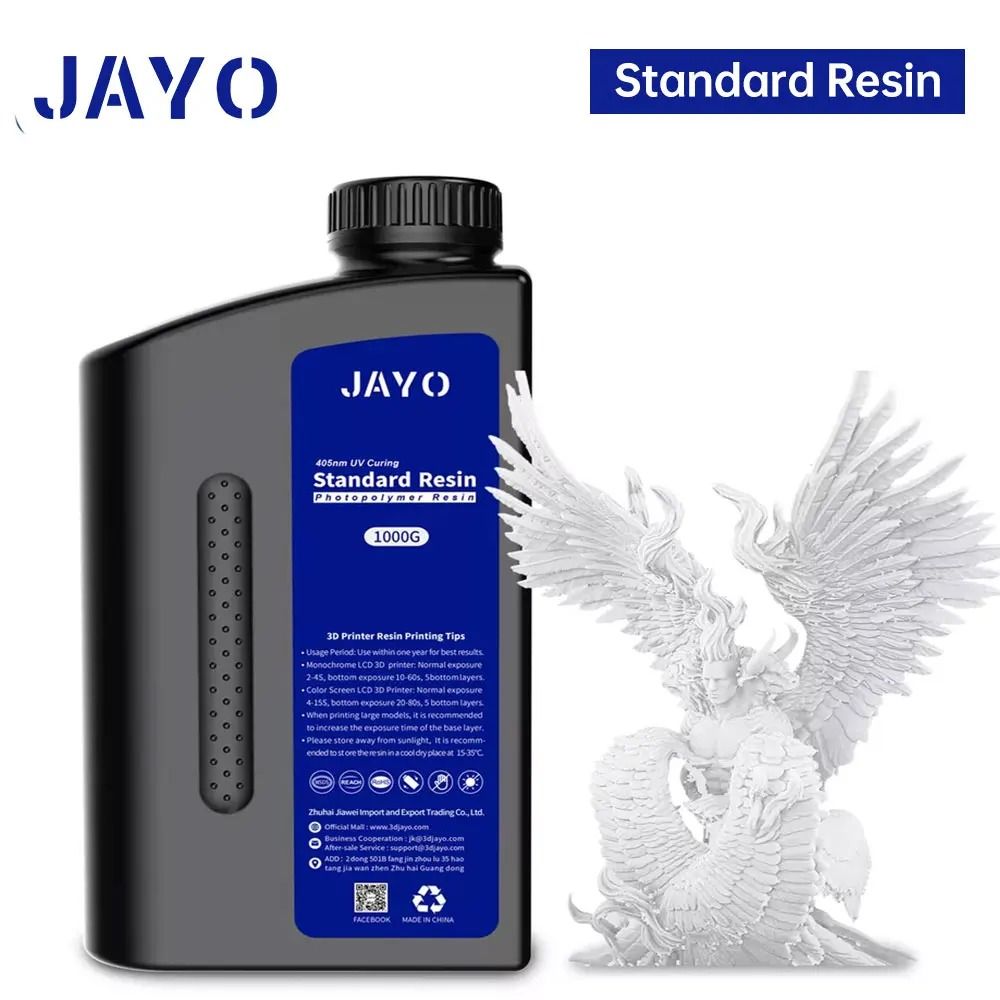 Jayo 3D Printer UV Resin 405nm Standard ABS Like and Water Wash Options