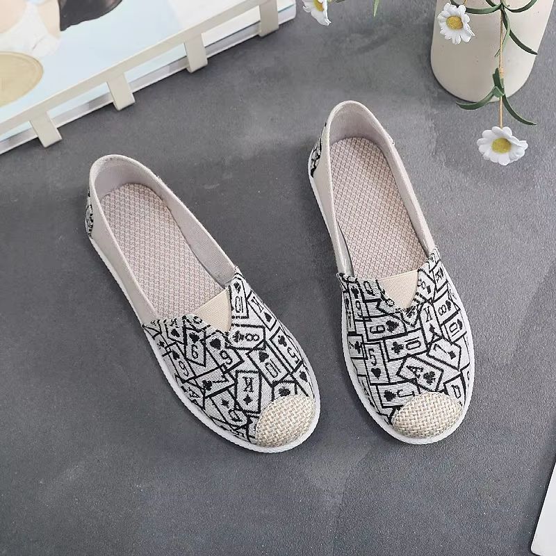 Breathable Mesh Lightweight Casual Women's Slip-On Flats Fisherman Shoes