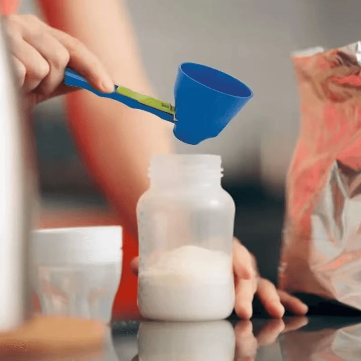 Mess Free Protein Powder Scoop with Sliding Funnel Durable Supplement Scoop for Smooth and Easy Mixing