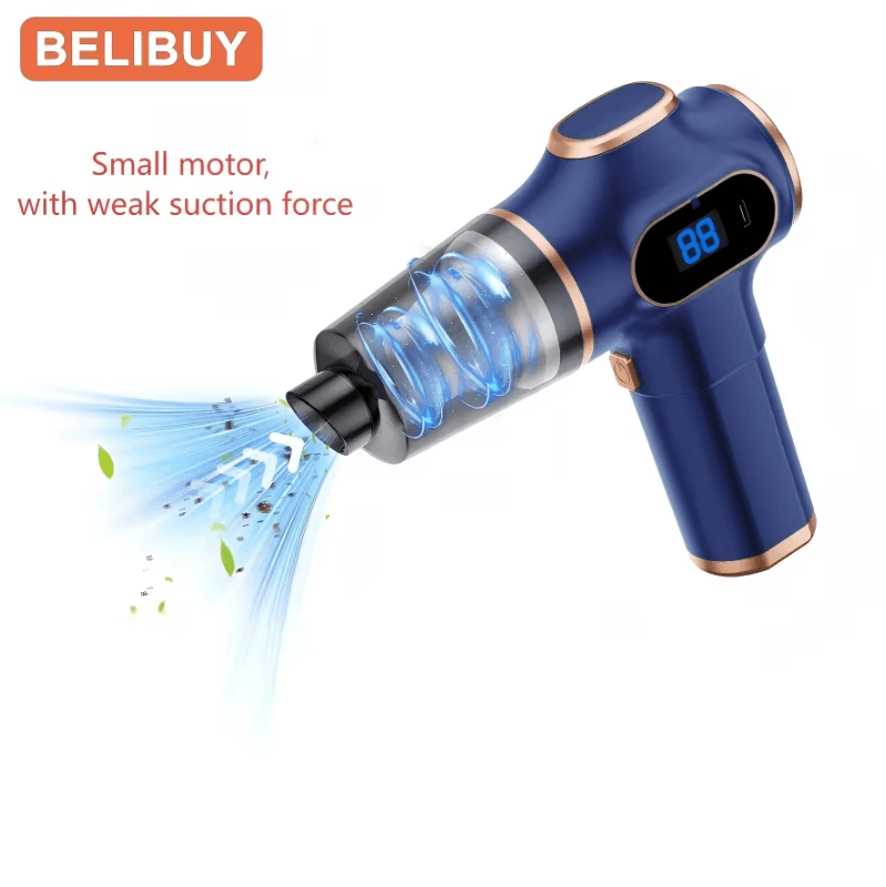 Ultra Portable High-Power Cordless Car Vacuum Cleaner – Multi-Surface Handheld for Home & Pet Hair