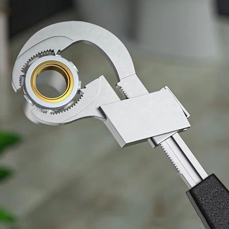 Universal Adjustable Sink Wrench – Multipurpose Plumbing Spanner for Bathroom and Kitchen Repair