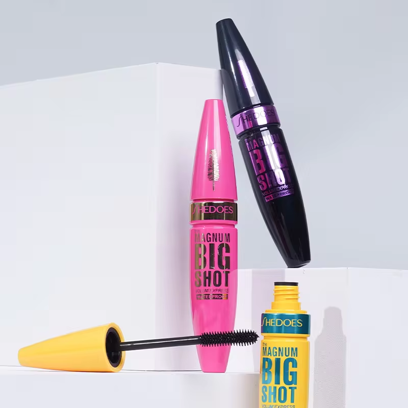 Waterproof Sweat Proof Lengthened Mascara Thick Black Eye Setting Cream
