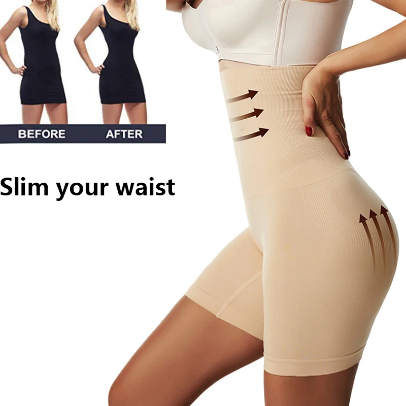 Women High Waist Shapewear Seamless Butt Lifter Panty, Tummy Control Knickers & Slimming Body Shaper Briefs