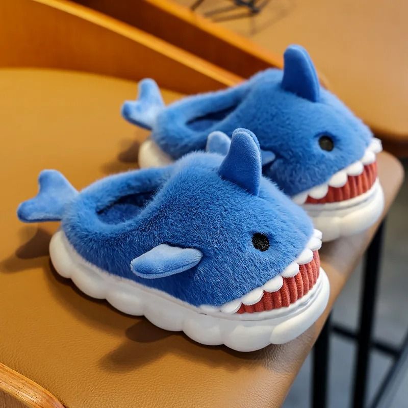 Womens Cartoon Shark Kigurumi Pajamas Hooded Animal Onesie Sleepwear Winter Cosplay Jumpsuit