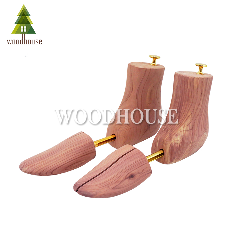 Men's and Women's Adjustable Boot Stretcher, Red Cedar Shoe Tree, Single Tube Design for Optimal Fit and Comfort