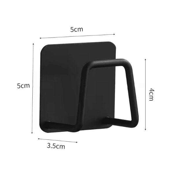 Stainless Steel Adhesive Wall Hooks No Drill Bathroom Towel Hooks Heavy Duty Waterproof Hanging Hooks